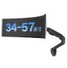 CZPBXOX Monitor Stand Wall Mount Mechanical arm Lifting Computer Screen Support 49/57 inch G5/G9(Black WS1020) view 2