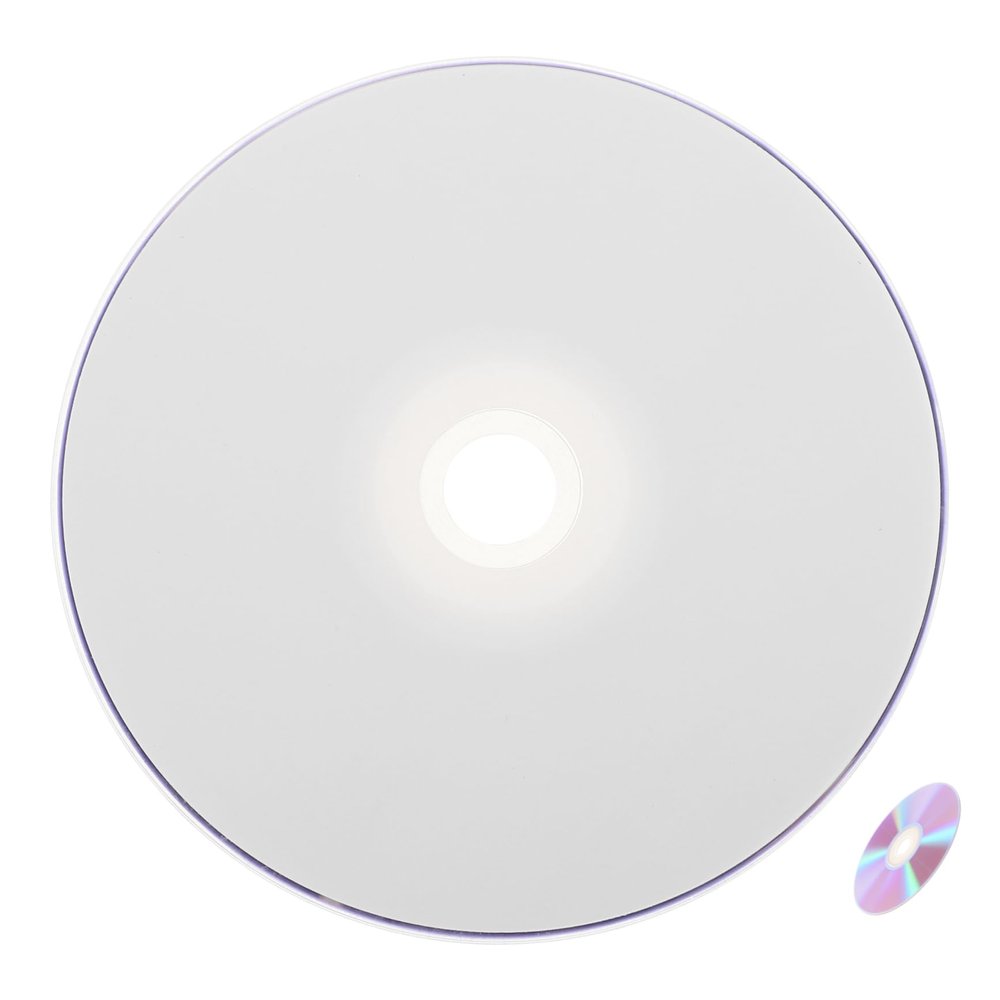 KOMBIUDA Writable Media Discs Blank for Audio Recording Phone Recordings and Data Storage High Capacity Versatile Use Lightweight and Portable