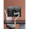 CZPBXOX Monitor Arm Desk Stand 17"-34" Inch Weight Up to 19.8 Lbs Screen Bracket Adjustable 360 Rotation AM400S Silver view 3