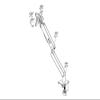 CZPBXOX Monitor Arm Desk Stand 17"-34" Inch Weight Up to 19.8 Lbs Screen Bracket Adjustable 360 Rotation AM400S Silver view 4