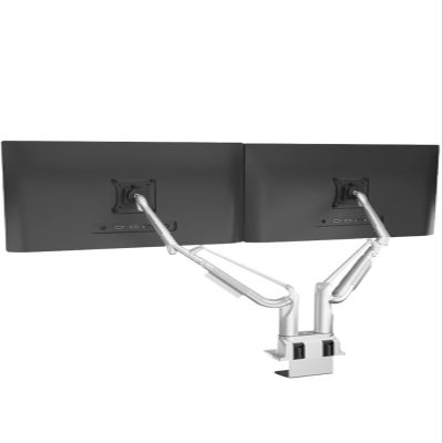 CZPBXOX Monitor Stand Computer Support Rotating Mechanical arm 10KG Load-Bearing Display Cantilever Bracket K100(K200 Silver Pneumatic Spring)
