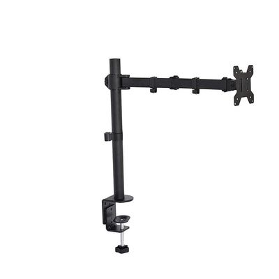 17-32" Full Motion Dual Monitor Desktop Stand Holder 360Degree Holder Clamp Base Monitor Mount Arm LCD Mount for Computer Screen(PM50)