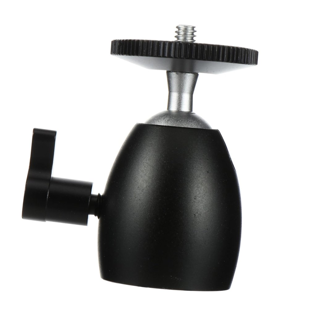 DOITOOL 2pcs Camera Tripod Head Screw Mount Rotation Camera Bracket Ball Head Compatible DSLR Camcorder