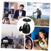 DOITOOL 2pcs Camera Tripod Head Screw Mount Rotation Camera Bracket Ball Head Compatible DSLR Camcorder view 3