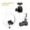 DOITOOL 2pcs Camera Tripod Head Screw Mount Rotation Camera Bracket Ball Head Compatible DSLR Camcorder view 4