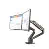 CZPBXOX G32 Aluminum Alloy 22"-32" Dual LCD LED Monitor Mount Gas Spring Arm Full Motion Monitor Holder Support Load 3-15 Kgs Each view 1