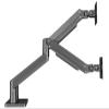 CZPBXOX G32 Aluminum Alloy 22"-32" Dual LCD LED Monitor Mount Gas Spring Arm Full Motion Monitor Holder Support Load 3-15 Kgs Each view 4