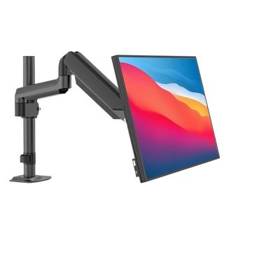 CZPBXOX Monitor Stand Mechanical arm Portable Computer Display Screen Cantilever Hole Desktop Base Suitable for 13-32 inch Monitor