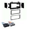 Audio Option Single DIN Car Stereo Installation Kit Compatilbe with Ram Spirit for 1989, 1990, 1991, 1992, 1993, 1994, and 1995 - Non-Amplified Models view 1