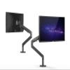 CZPBXOX OZ-1 Aluminum Gas Spring 17-32 inch Monitor Desk Stand Holder Long Arm Monitor Mount Bracket VESA 75 100 clamp Base(for Thick Desk) view 3
