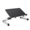 Adjustable Laptop Desk Stand Portable Aluminum Ergonomic Lapdesk for TV Bed Sofa PC Notebook Table Desk Stand with Mouse Pad(DNZ-White) view 1