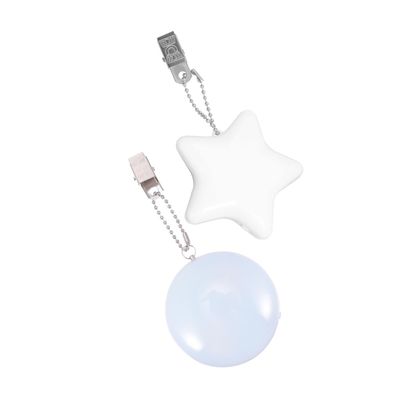 HOMSFOU Led Purse Light Touch Activate Handbag Night Light Star Shape Bag Lamp Nursing Light Rechargeable for Women and Girls
