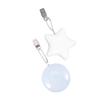 HOMSFOU Led Purse Light Touch Activate Handbag Night Light Star Shape Bag Lamp Nursing Light Rechargeable for Women and Girls view 1