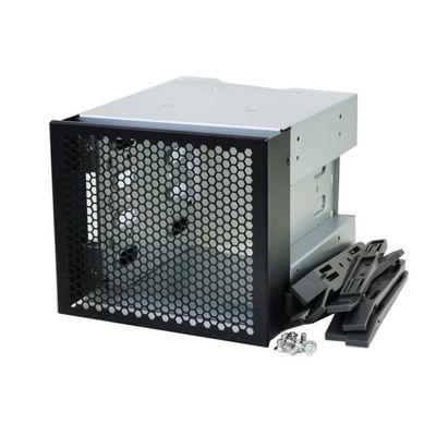 Yardenfun 4-Bay Hard Drive Rack 3.5 Inch Enclosure Bracket Heat Dissipation Easy Install Replacement for Old Brackets