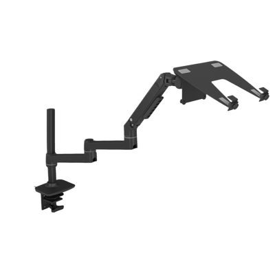 600mm 8013LP 17" Laptop Desktop Stand Full Motion 17-32" Monitor Holder Mechanical Spring Arm Aluminum Monitor Support 1-9kg(Black)