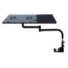 OOIOPCI OK070 Bedside Moving Laptop Stand Adjustable +Keyboard Holder Rotating Laptop Table Lapdes(OK070 Black) view 1