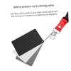 Housoutil 4pcs Grey Cards for Photography Exposure White Balance Calibration Portable Color Checking Cards for DSLR Video Film Durable Material Easy to Carry view 4
