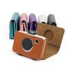 Gadpiparty Pu Leather Snap Touch Camera Bag Vintage Padded Case Shoulder Strap Camera Case view 4