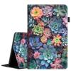 Case for 6" Kindle Paperwhite 5th/6th/7th/10th Gen (2012-2018 Release, Model EY21 / DP75SDI / PQ94WIF), Multi-Angle Stand Smart Cover Shockproof Auto Sleep/Wake, Succulents Plant view 1