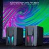 YMGSCC Computer Desktop Luminous Sound Laptop Desktop Computer Mobile Phone Universal Speaker view 2