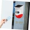 Yardenfun Household Security Detector Solar-Powered Outdoor Alarm Infrared Motion Sensor Strobe Light view 2