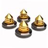 Angoily 4pcs Loudspeaker Spikes Stand Feet Pad Turntable Absorber Shockproof Pads DIY view 2