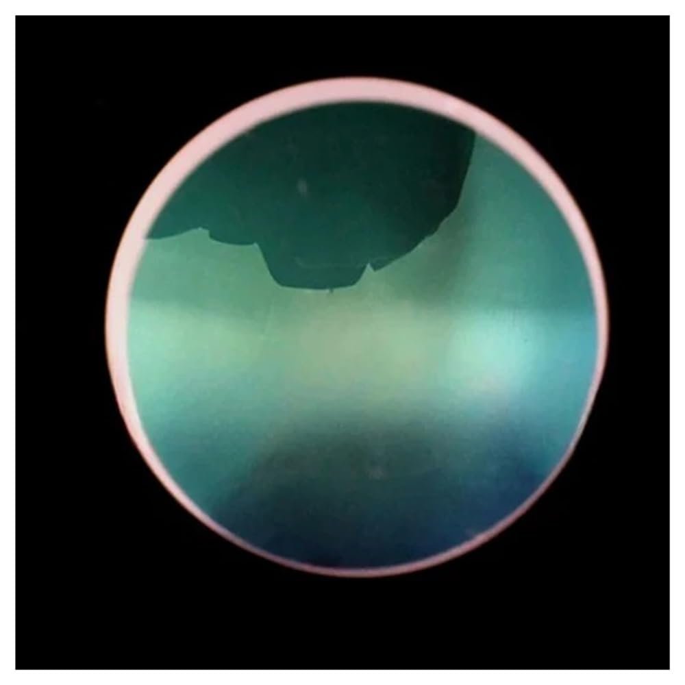 40 41 42 43 44 46mm Doublet Cemented Lens Achromatic Optical Lens Focal Length 100mm-981mm Astronomy Telescope(40f88 Green Film)