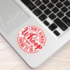 (3pcs) I Don't Always Whoop But When I Do There It is Sticker Humor Meme Cheer Loud Funny Sayings Quotes Vinyl Decal for Tumbler Laptop Kindles Water Bottles Books Phone - Size 3x3 view 3