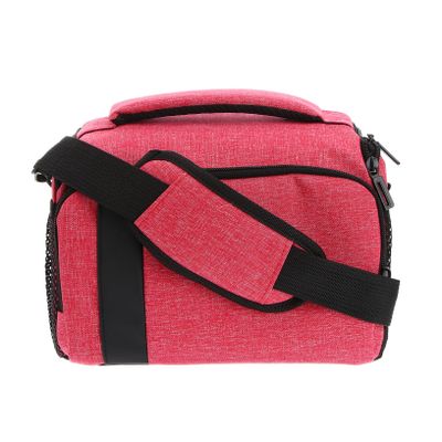 ARTIBETTER Camera Bag for Shock Absorption Canvas Handbag Multi-pocket Design for Organizing Digital Camera and Accessories Portable Shoulder Bag Back Pocket