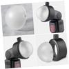 Yardenfun Camera Flash Dome Diffuser Soft Light for Natural Illumination Compatible Flash Units Easy to Clean Construction view 2