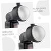 Yardenfun Camera Flash Dome Diffuser Soft Light for Natural Illumination Compatible Flash Units Easy to Clean Construction view 4
