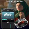 Smart Ring with Screen Heart Rate Monitor Sleep Tracker Fitness Step Counter Calories Health Anillo Inteligente Tasbih Finger Counter Remote Camera Smart Rings for Men Women view 4