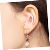Silicone Replacement Earpiece for Interphone, Flexible Pink Ear Mold Pair view 4