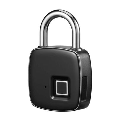 DUYHBAWRS-007 Hard Stainless Steel Anti-Hammer Anti-Theft Fingerprint Lock Fingerprint Password Padlock App Remote Management Unlock