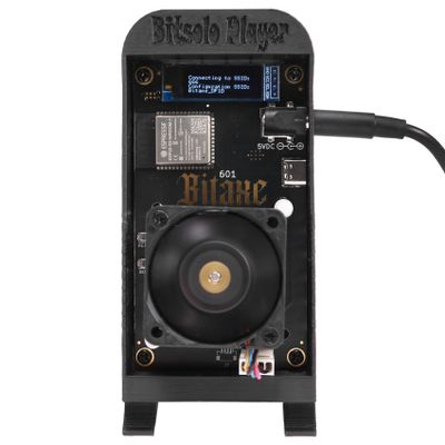 Lhnjimrsy Gamma 601 Solo Miner Wth Bracket 1.2TH/S BM1370 Asic Chip 18W from Antminer S21 Pro Bitcoin BTC Miner US Plug