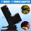 Lhnjimrsy Gamma 601 Solo Miner Wth Bracket 1.2TH/S BM1370 Asic Chip 18W from Antminer S21 Pro Bitcoin BTC Miner US Plug view 4