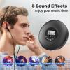 Arafuna Portable CD Player-Compact Discman CD Player-Personal Music Player with CD-R & CD-RW Playback Anti-Skip Protection, Programmable Tracks - Earphones Included view 2
