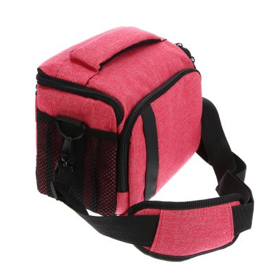 OSALADI Camera Bladder Bag Shock Absorption Canvas Handbag for Mirrorless Cameras Lightweight and Organizer Back Pocket Upgraded Version