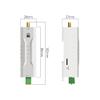 2.4G Automatic Frequency Hopping Wireless Mini Modem RS485 Din-Rail Installation EWD95M-2G4H27(485) 27dbm Modbus Relay Networking view 2