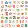 100 Inspirational Stickers Pack for Preppy Girls Women Kids Vinyl Waterproof Positive Aesthetic Stickers for Water Bottles, Laptop, Phone Pink Aesthetic Preppy Stuff, Things, Motivational Decals view 3
