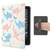 Joyland Cute Pattern Case for Kindle Paperwhite 12th Gen 2024 (7inch) Premium PU Leather Protective Sleeve Cover with Hand Strap,Auto Sleep/Wake view 1
