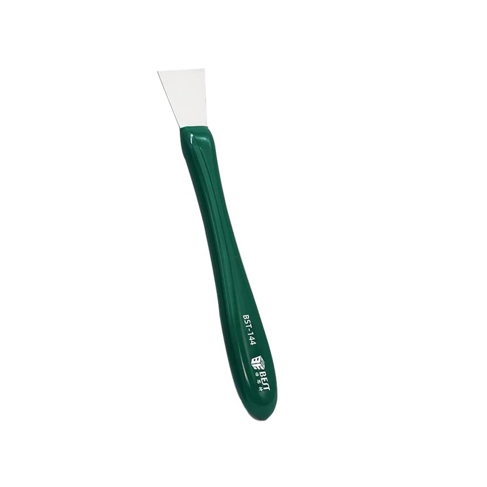 BST-144 0.2mm Anti-static Anti-magnetic Insulated Tin Spatula BGA Reballing Scraper For Mobile Phone Repair Glue Remover Blade Tools
