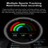 Smart Ring for Men Health Ring with Touchscreen Heart Rate Monitor Sleep Tracker Gesture Control for Scrolling Fitness Tracker Ring Pedometer IP68 Waterproof Compatible with iOS Android Phones view 4