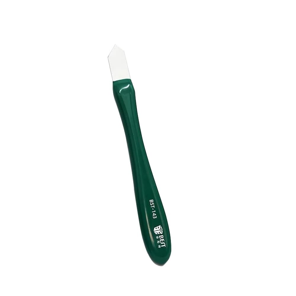 BST-143 0.2mm Anti-static Anti-magnetic Insulated Tin Spatula BGA Reballing Scraper For Mobile Phone Repair Glue Remover Blade Tools