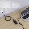 100W USB C Charger Compatible with HP Spectre Fold 17/ x360 16-aa0047nr Pavilion Plus 14 14-ew1010nr Envy 17-cw1087nr ZBook Firefly 14 16 G9 G10 G11 Laptop Power Adapter view 4