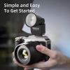 Ztianfoto F02 Mini Camera Flash for Canon Nikon Sony Fujifilm and Other SLR Digital Cameras and Digital Cameras with Single Contact Hot Shoe view 3