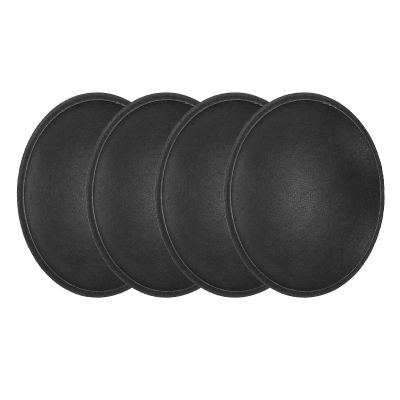 MECCANIXITY 4Pcs Speaker Dust Cap 64mm/2.52" Outer Diameter Dome Paper Cap Subwoofer Coil Cover Caps for Speaker Decoration Accessory Repair