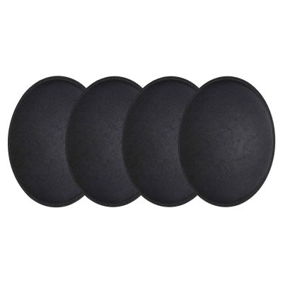 MECCANIXITY 4Pcs Speaker Dust Cap 130mm/5.12" Outer Diameter Dome Paper Cap Subwoofer Coil Cover Caps for Speaker Decoration Accessory Repair