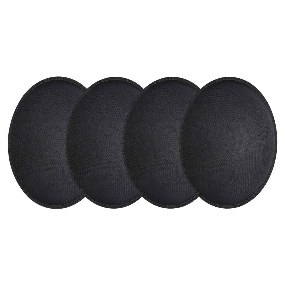 MECCANIXITY 4Pcs Speaker Dust Cap 130mm/5.12" Outer Diameter Dome Paper Cap Subwoofer Coil Cover Caps for Speaker Decoration Accessory Repair