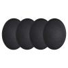 MECCANIXITY 4Pcs Speaker Dust Cap 130mm/5.12" Outer Diameter Dome Paper Cap Subwoofer Coil Cover Caps for Speaker Decoration Accessory Repair view 1